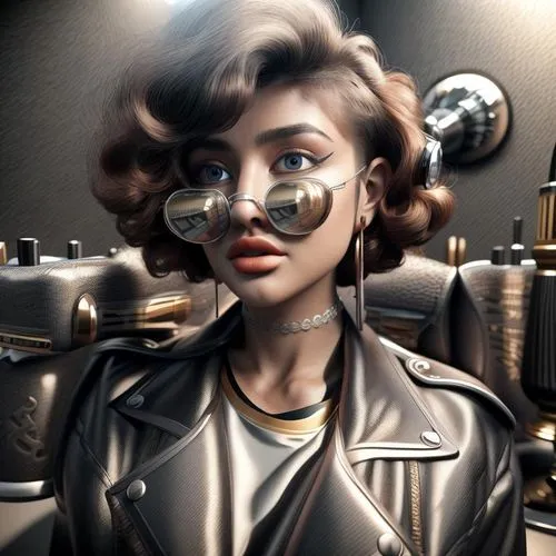 retro woman,retro girl,marla,airbrush,aviator,kommissar,airbrushing,retro women,aviators,toccara,barber beauty shop,transistor,retro look,videophone,spy visual,world digital painting,digital painting,cyber glasses,afrofuturism,bionic