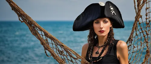 womans seaside hat,black pearl,pirate,the sea maid,miss circassian,pirate treasure,east indiaman,pirates,jolly roger,seafaring,caravel,piracy,pirate flag,galleon,breton,nautical,the hat-female,black sea,aegean,sea fantasy,Photography,Fashion Photography,Fashion Photography 16