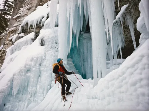 ice climbing,ski mountaineering,alpine climbing,ski touring,backcountry skiiing,crevasse,sport climbing,ice castle,ice wall,climbing slippery pole,crampons,free solo climbing,ice cave,kicking horse,snow cornice,glacier cave,cable skiing,sport climbing helmets,climbing equipment,icicles,Photography,Black and white photography,Black and White Photography 12