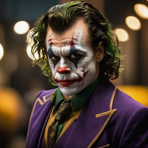 joker,ledger,without the mask,supervillain,clown,suit actor,riddler,face paint,villain,comiccon,comedy and tragedy,trickster,cosplay image,the suit,two face,ringmaster,with the mask,comic characters,scary clown,it,Photography,General,Cinematic