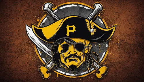 pirates,jolly roger,pirate,pirate flag,pirate treasure,pirate ship,yellow hammer,pioneer badge,vector design,png image,vector graphic,gold paint stroke,steam icon,p badge,dribbble,skull and crossbones,black and gold,buccaneer,vector illustration,adobe illustrator,Photography,Documentary Photography,Documentary Photography 28