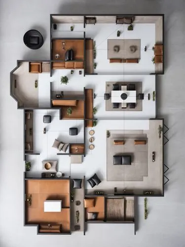 concrete floor,a view from above of an apartment,an apartment,floorplans,floorplan home,house floorplan,floorplan,habitaciones,Photography,General,Realistic