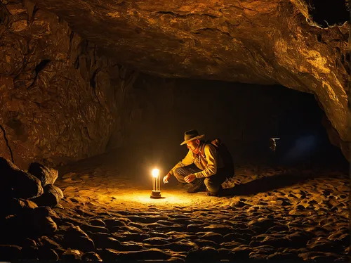 Write a suspenseful story about a hidden treasure in the Pinheiro cave.,gold mining,caving,mining,pit cave,crypto mining,lava tube,cave tour,speleothem,miner,mine shaft,cave man,bitcoin mining,lava ca