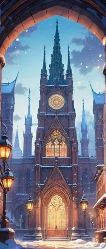 red square,the red square,theed,chrobry,neverwinter,hamelin,warwick,elblag,imperialis,falstad,advent market,hogwarts,city gate,bremen,reichstadt,lehzen,diagon,arenanet,beautiful buildings,christmasbackground,Illustration,Japanese style,Japanese Style 03