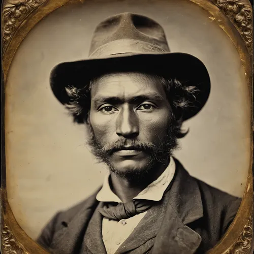 Portrait of a California gold miner with daguerreotype and letter, quarter-plate daguerreotype. c. 1852. The Nelson-Atkins Museum of Art.,john day,lincoln blackwood,ambrotype,stovepipe hat,lincoln,abr