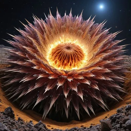 mandelbulb,sea-urchin,star anemone,spiny sea shell,sea urchin,barrel cactus,echinoderm,magnetic field,fractalius,spiny,v838 monocerotis,spiral nebula,apophysis,desert flower,ammonite,wormhole,urchin,fractal art,galaxy soho,fractals art