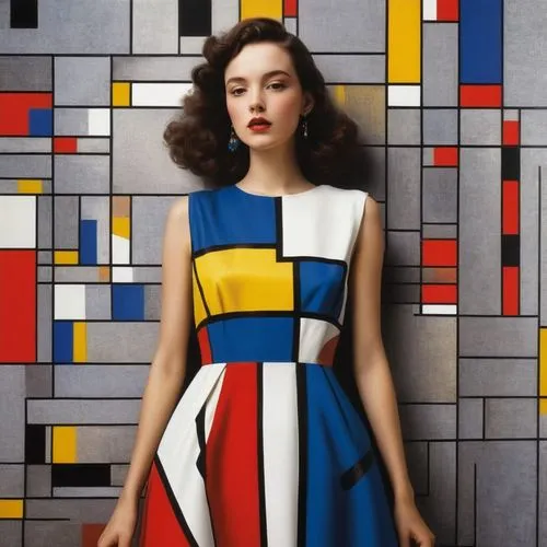 mondrian,blumenfeld,leger,roy lichtenstein,mondriaan,delvaux,popart,gutenstein,retro woman,colorization,dennings,art deco woman,colorizing,pop art style,demarchelier,brugiere,art deco background,art deco,pop art colors,cool pop art,Conceptual Art,Fantasy,Fantasy 04