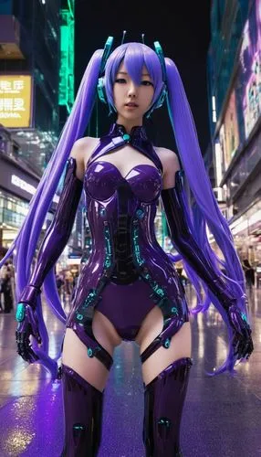 hatsune miku,motoko,animatrix,kabukicho,akiba,mediana,Conceptual Art,Sci-Fi,Sci-Fi 09