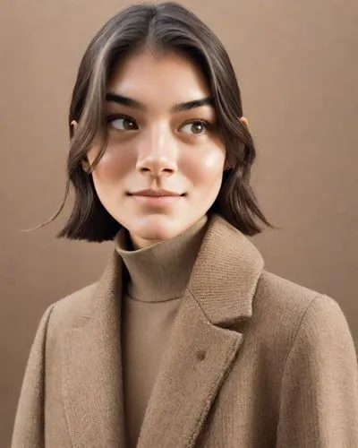 woman in menswear,menswear for women,a wax dummy,realdoll,asymmetric cut,female model,natural cosmetic,doll's facial features,bolero jacket,fashion vector,coat,neutral color,model train figure,girl portrait,wooden mannequin,fashion doll,bjork,fashion dolls,portrait of a girl,outerwear,Photography,Realistic