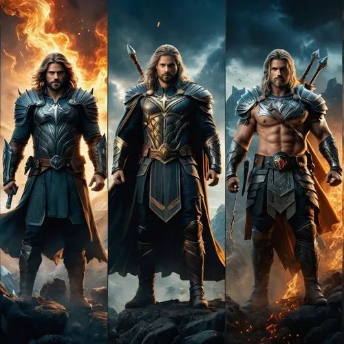 norsemen,asgardians,northmen,wallachians,aegon,three kings,norse,holy 3 kings,elendil,momoa,midgard,gotrek,pandavas,valar,nuada,varangians,holy three kings,talionis,aragorn,asgard,Photography,General,Fantasy