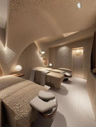 spaceship interior,luxury bathroom,stucco ceiling,ufo interior,plafond,concrete ceiling,wall plaster,hammam,vaulted ceiling,corian,interior decoration,3d rendering,interior design,interior modern design,ceiling lighting,luxury hotel,great room,contemporary decor,hallway space,mahdavi