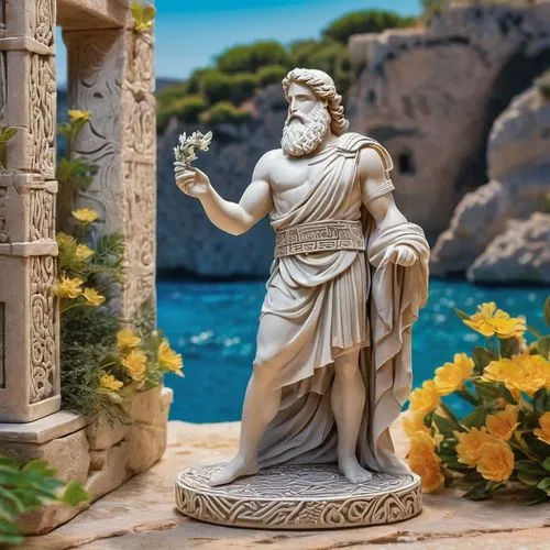 poseidon,greek sculpture,taormina,dionysos,greek gods figures,epitaphios,Unique,3D,Garage Kits