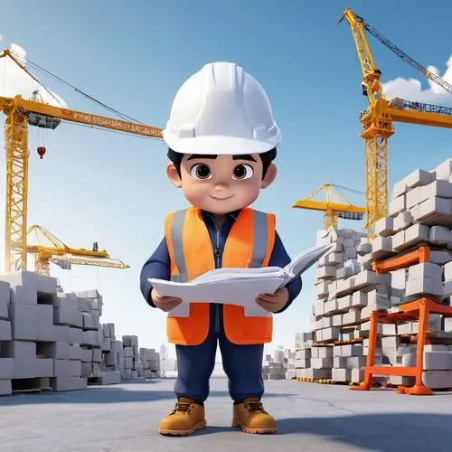 constructorul,builder,construction company,construction industry,structural engineer,constructor,Unique,3D,3D Character