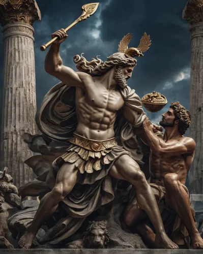 Greek mythology heroes ,greek mythology,perseus,greco-roman wrestling,sparta,statue of hercules,poseidon,pankration,greek gods figures,greek myth,justitia,hercules,rome 2,thymelicus,roman history,zeus