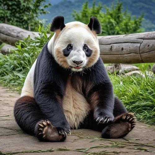 giant panda,large panda bear,beibei,pandabear,panda,pandua,panda bear,pandi,pando,pandari,pandera,lun,pandita,pandas,baoan,pandu,pandur,pandher,pandeli,pandolfo,Photography,General,Realistic