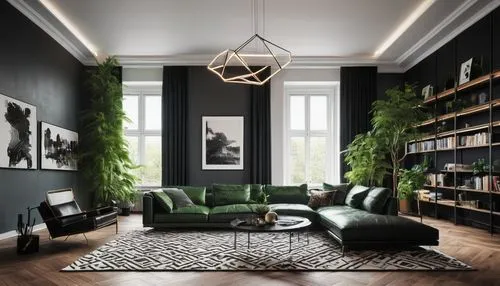 modern decor,livingroom,interior design,interior decoration,living room,danish room,modern room,sitting room,contemporary decor,interior decor,interior modern design,bellocchio,green living,great room,decors,bookcases,apartment lounge,home interior,decor,bookshelves,Illustration,Retro,Retro 14