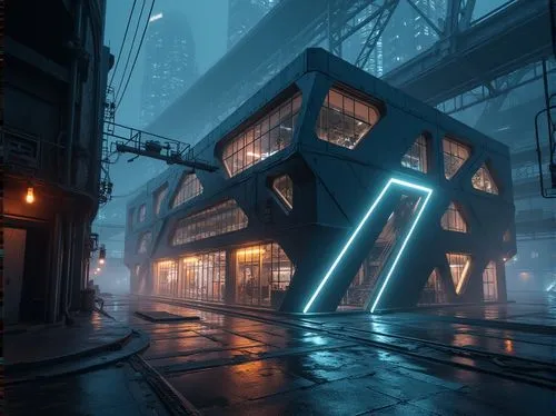 cubic house,cube stilt houses,cyberpunk,cybertown,crooked house,hypermodern,cubic,bladerunner,cybercity,electrohome,cube house,urban,atmospheres,aqua studio,enveloped,zoku,graecorum,microdistrict,atmosfera,metropolis,Photography,General,Realistic