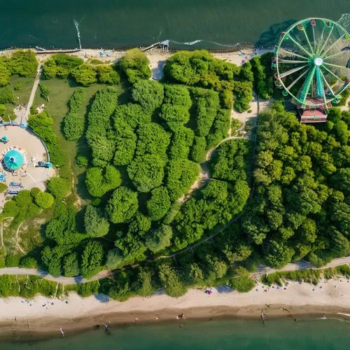 mamaia,rügen island,aerial view of beach,olympiapark,warnemünde,sopot,aerial view umbrella,balaton,indiana dunes state park,seaside resort,coney island,dji spark,island suspended,bird's-eye view,navy pier,flying island,lake balaton,island poel,riverside park,sigishoara,Photography,General,Natural