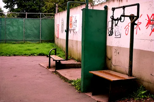 turnstiles,bench,schoolyard,aubervilliers,handrail,benches,banlieue,friedrichshain,firestop,freamunde,red bench,graffito,sidewalk,corner,school benches,rest room,skate park,handrails,montreuil,skatepark,Photography,Black and white photography,Black and White Photography 02