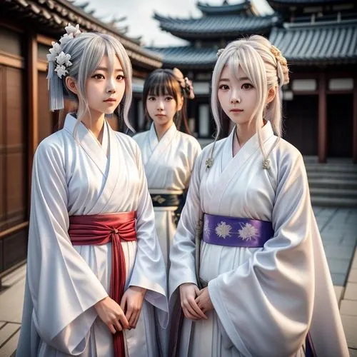 beautiful girls with katana,korean culture,kimonos,hanbok,asian costume,korean folk village,kiyomizu-dera,korea,kyoto,korean,mukimono,kiyomizu,south korea,traditional costume,gyeonggi do,hanok,japanes