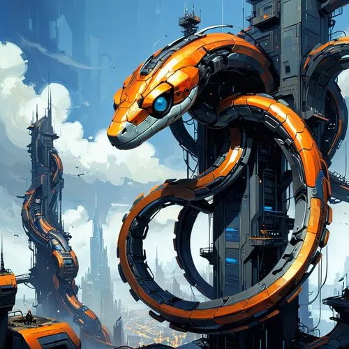 shenlong,garridos,nautilus,firefall,cosmosoma,krait,hydra,dragonair,serpentis,cobra,displacer,portal,wyrm,wildstar,serpent,garrison,endeavor,keelback,helix,tiger turtle,Conceptual Art,Sci-Fi,Sci-Fi 01