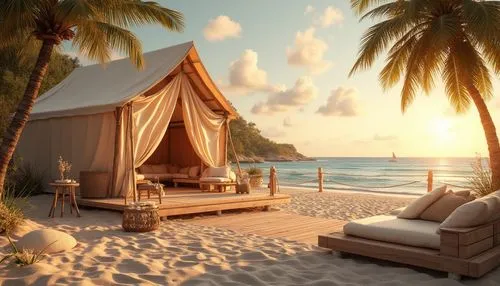 seclude,dream beach,tropical beach,beachfront,beach hut,hideaways,secluded,cabana,beach furniture,summer cottage,holiday villa,beach tent,beach resort,tropical house,beach scenery,seclusion,tropical island,idyllic,caribbean beach,deckchair,Photography,General,Realistic