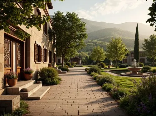 yountville,townhomes,netherwood,landscaped,render,driveways,streamwood,hovnanian,3d rendering,alpine village,paved square,home landscape,landscaping,mountain valley,cryengine,pathway,walkway,elizabethtown,driveway,townsquare