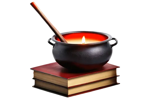 Witches, brewing, magical potion, bubbling cauldron, steam rising, wooden spoon, candlelit, dimly lit, mysterious atmosphere, eerie shadows, ancient tome, leather-bound book, mystical symbols, intrica