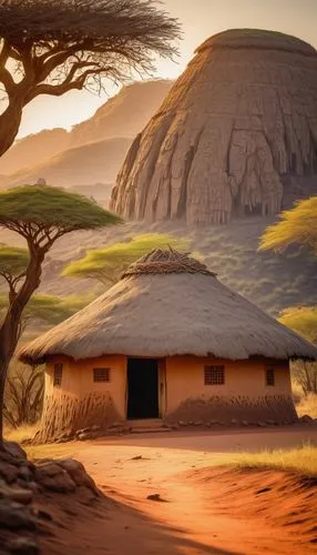 namib rand,sossusvlei,namib,damaraland,namib desert,round hut,ancient house,marsabit,iafrika,thatched roof,straw hut,afrika,namibia,burkina,afar tribe,tsavo,himba,somaliland,roundhouses,round house,Art,Classical Oil Painting,Classical Oil Painting 24