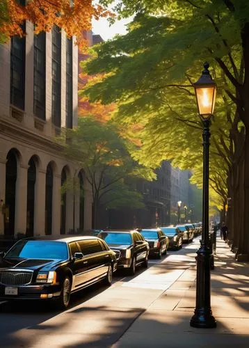 chrysler fifth avenue,new york streets,tree-lined avenue,street lamps,chestnut avenue,taxicabs,lincoln motor company,avenue,pedestrian lights,5th avenue,old avenue,park lane,new york taxi,cadillac xts,street scene,newyork,tree lined lane,city scape,boulevard,street lights,Unique,Paper Cuts,Paper Cuts 01