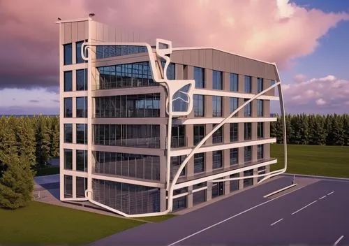 3d rendering,appartment building,office building,glass facade,modern building,new building,sky apartment,glass building,industrial building,residential tower,high-rise building,biotechnology research institute,company building,apartment building,office buildings,multi-story structure,modern architecture,modern office,cubic house,solar cell base,Photography,General,Realistic