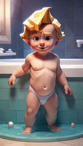 heimerdinger,baby shampoo,tubmex,tub,baby diaper,chesty,Unique,3D,Low Poly