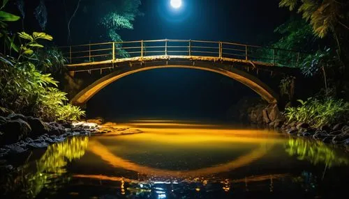 angel bridge,adventure bridge,hangman's bridge,long exposure,levada,dragon bridge,long exposure light,wooden bridge,night photography,old bridge,bridge,refleja,night photograph,aura river,stone bridge,viola bridge,scenic bridge,water mirror,gapstow bridge,night image,Photography,Artistic Photography,Artistic Photography 01