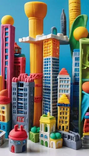 construction toys,micropolis,lego city,microdistrict,toytown,skyscraper town,city buildings,megapolis,tinkertoys,toy blocks,locomotiv,colorful city,megalopolis,metropolises,city skyline,fantasy city,city cities,wooden toys,playmobil,cities,Unique,3D,Clay