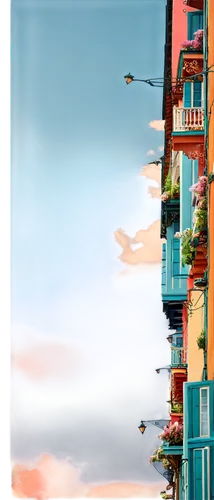 ligurian,oversaturated,seaside resort,liguria,portofino,positano,oversaturation,giglio,cuba background,colorful city,balconies,burano,zarautz,sky apartment,sperlonga,barceloneta,benidorm,kavala,cloudstreet,pterocerina,Illustration,Japanese style,Japanese Style 21