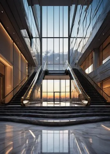 glass facade,skywalks,atriums,glass facades,skybridge,glass building,glass wall,skywalk,pedway,atrium,structural glass,skyways,difc,escalator,escalators,glass roof,skylights,daylighting,the observation deck,outside staircase,Illustration,Abstract Fantasy,Abstract Fantasy 09