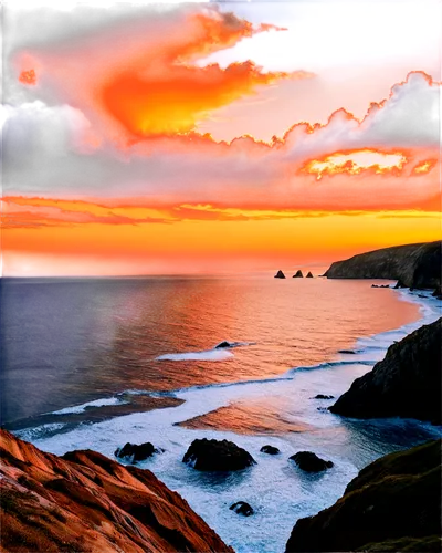 coast sunset,ouessant,clifftops,seascape,landscape background,pentire,cliffs ocean,coastal landscape,cliff coast,bossiney,portreath,trevose,landscape red,perranporth,clifftop,cornwall,muchalls,biarritz,coastline,pacific coastline,Art,Classical Oil Painting,Classical Oil Painting 18