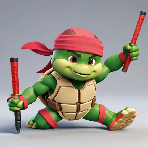 raphael,trachemys,leonardo,teenage mutant ninja turtles,michelangelo,trachemys scripta,turtle,eskrima,3d model,turtles,scaled reptile,sound studo,reptile,water turtle,tortoise,land turtle,3d rendered,map turtle,little crocodile,3d render,Unique,3D,3D Character