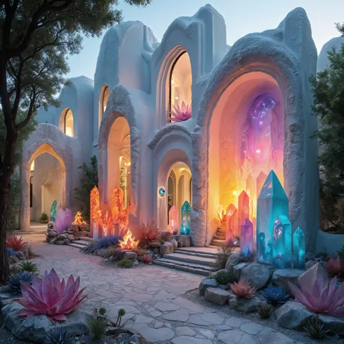 promontorium,decorative fountains,fantasy picture,prospera,praetorium,temples