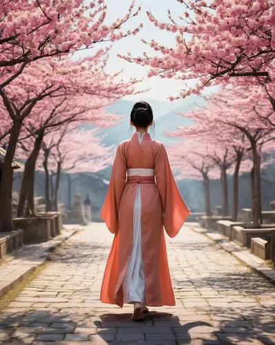 japanese sakura background,sakura background,hanbok,hanfu,hakama,sakura blossom,hanami,sakura blossoms,the cherry blossoms,sakura,sakura trees,sakura tree,cherry blossoms,geiko,sakura flower,sakura flowers,plum blossoms,rukia,takato cherry blossoms,xiaoyu,Photography,General,Realistic