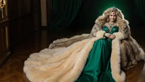 miss circassian,peignoir,celtic queen,ball gown,suit of the snow maiden,frigga