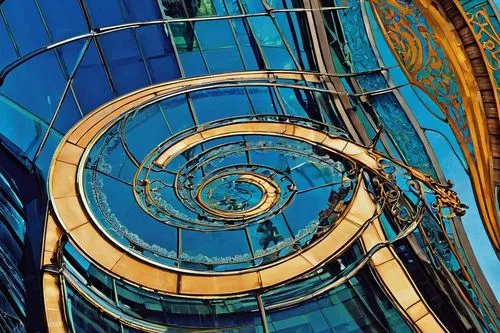 spiral,spiralling,fibonacci spiral,colorful spiral,time spiral,glass building,spiral background,spirally,glass sphere,spiral art,helix,spiral pattern,centripetal,spirals,spiral staircase,glass facades,concentric,vertigo,golden ratio,spiralfrog,Illustration,Retro,Retro 13