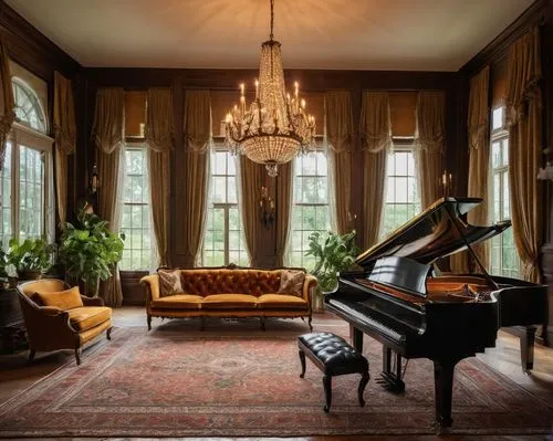 steinway,grand piano,the piano,great room,steinways,luxury home interior,dandelion hall,victorian room,parlor,sitting room,piano,boesendorfer,bechstein,interior decor,biedermeier,bosendorfer,living room,ornate room,playing room,interiors,Art,Classical Oil Painting,Classical Oil Painting 24