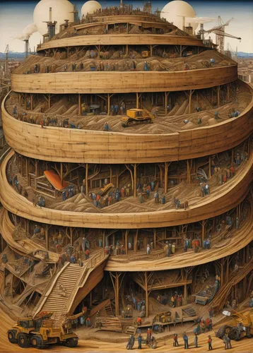 costa concordia,wooden construction,noah's ark,naval architecture,panopticon,very large floating structure,construction industry,constructions,the globe,roof domes,heavy construction,aircraft construction,civil engineering,to construct,shipping industry,hellenistic-era warships,excavation,building construction,roman excavation,factory ship,Art,Classical Oil Painting,Classical Oil Painting 28