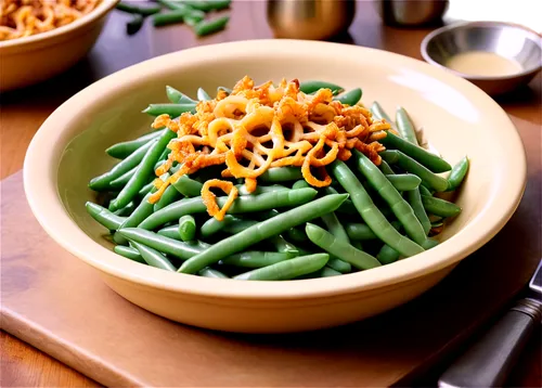 green bean casserole,stir-fried morning glory,frozen vegetables,korean side dish,snack vegetables,noodle bowl,pasta and beans,soba noodles,tteok-bokki,rotini,green soybeans,golden samphire,fragrant peas,sea salad,carrot salad,edamame,huaiyang cuisine,cheese noodles,soba,lo mein,Illustration,Realistic Fantasy,Realistic Fantasy 39