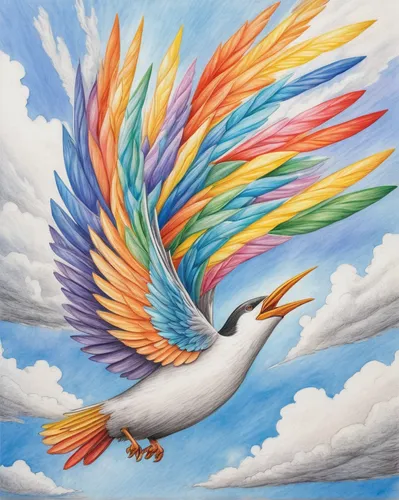 dove of peace,peace dove,bird painting,flying bird,bird in the sky,bird flying,doves of peace,flying birds,bird of paradise,bird in flight,feathers bird,colorful birds,migratory bird,watercolor bird,color feathers,birds flying,bird illustration,flying tern,flapping,bird fly,Conceptual Art,Daily,Daily 17