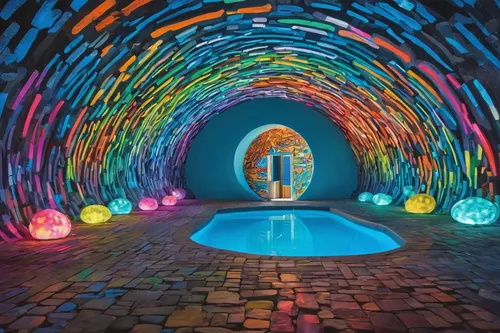 wall tunnel,light art,colored lights,colorful light,tunnel,portal,vivid sydney,vortex,light paint,dubai garden glow,colorful water,light graffiti,colorful glass,underwater playground,rainbow color balloons,ufo interior,orb,portals,drawing with light,plasma lamp,Conceptual Art,Daily,Daily 24