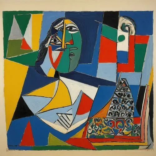 severini,picabia,cubists,picasso,metzinger,cubist,Art,Artistic Painting,Artistic Painting 05