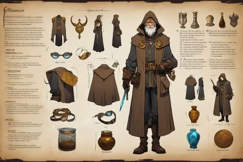 subclasses,subclass,trenchcoats,jarlaxle,spymaster,adventurist,quarterstaff,pathologic,warlock,eldershaw,scythe,riftwar,mordenkainen,cloaks,wodrow,jawa,runemaster,whydah,magister,witchfinder,Unique,Design,Character Design