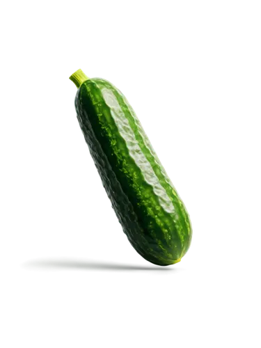 Fresh green cucumber, insertion pose, solo, vegetable still life, detailed texture, subtle shine, natural lighting, shallow depth of field, 3/4 composition, soft focus, warm color tone, cinematic ligh